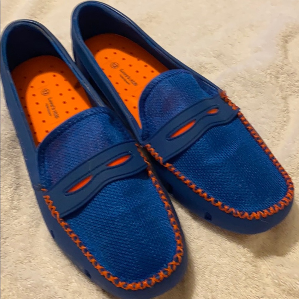 Hardly Used Luvs’s 12 men’s orange/ bright blue